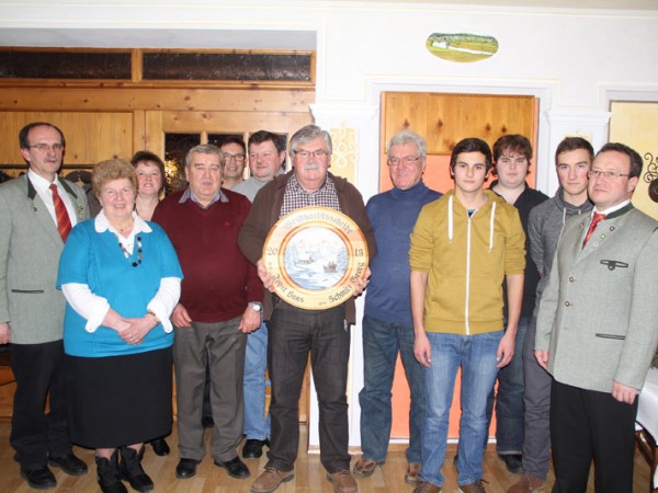 Weihnachtsscheibe 2013